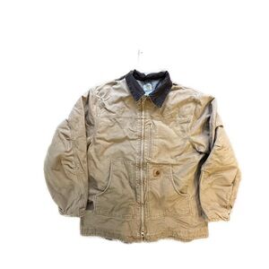 Carhartt men’s XLT C61 camel Sandstone Ridge Sherpa Lined coat